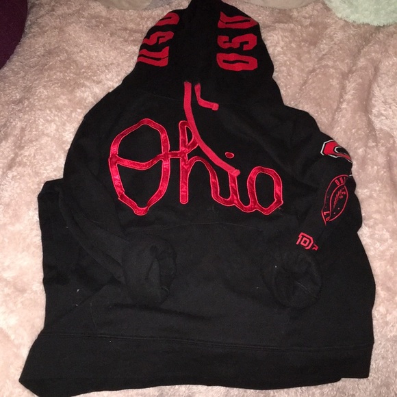 PINK Victoria's Secret Tops - PINK Ohio state sweatshirt large
